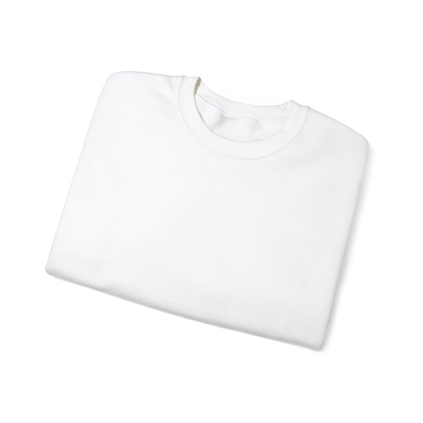 Sudadera unisex con cuello redondo Heavy Blend™ - logo blanco